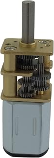 Powered Mini Mini GA12-N20 Slow Rotating Motor, Mini DC 12V Geared Motor, Model Engine High Torque Brushed Dc Motor Metal Gears Torque Gear (Size : 12v 30rpm)