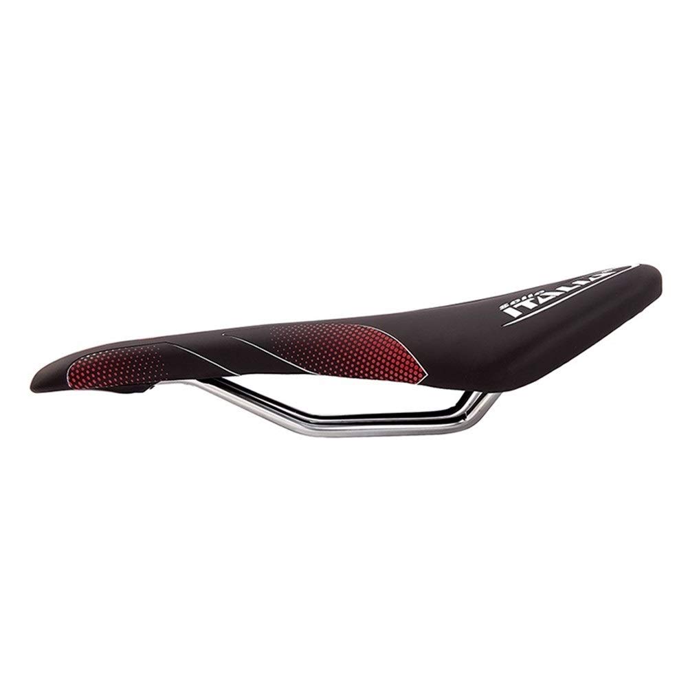 Fahrradsattel Straßen-Fahrrad-Sattel-weiche Bequeme MTB Fahrrad Sitzkissen Pad Fahrradsitz Ultra Berg-Radfahren Sattel schwarz/weiß 664 (Color : 2, Size : One Size)