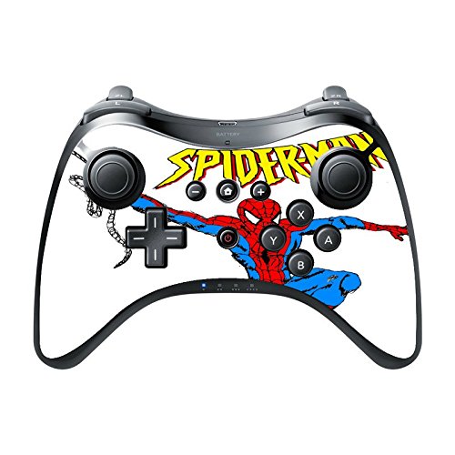 Comic Book Hero Vinyl Decal Sticker Skin by Compass Litho for Wii U Pro Controller