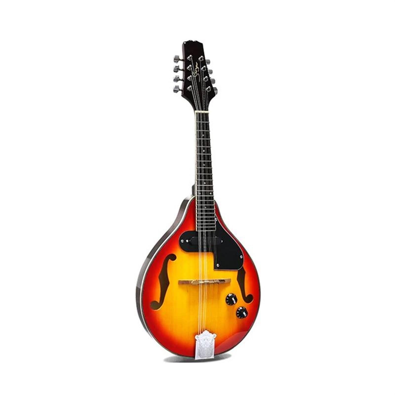 Generic Mandolin Instrument Electric Mandolin Spruce Acoustic Guitar 8 Strings Hollow F Sound Hole Mandocello Instrument - Image 2
