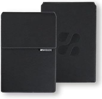 SafeSleeve EMF Protection Anti Radiation 12-14" Laptop Case EMF 5G Blocking, Heat Shielding and Laptop Case with Mouse Pad for 12 to 14 inch laptops, Shockproof for Women & Men Black