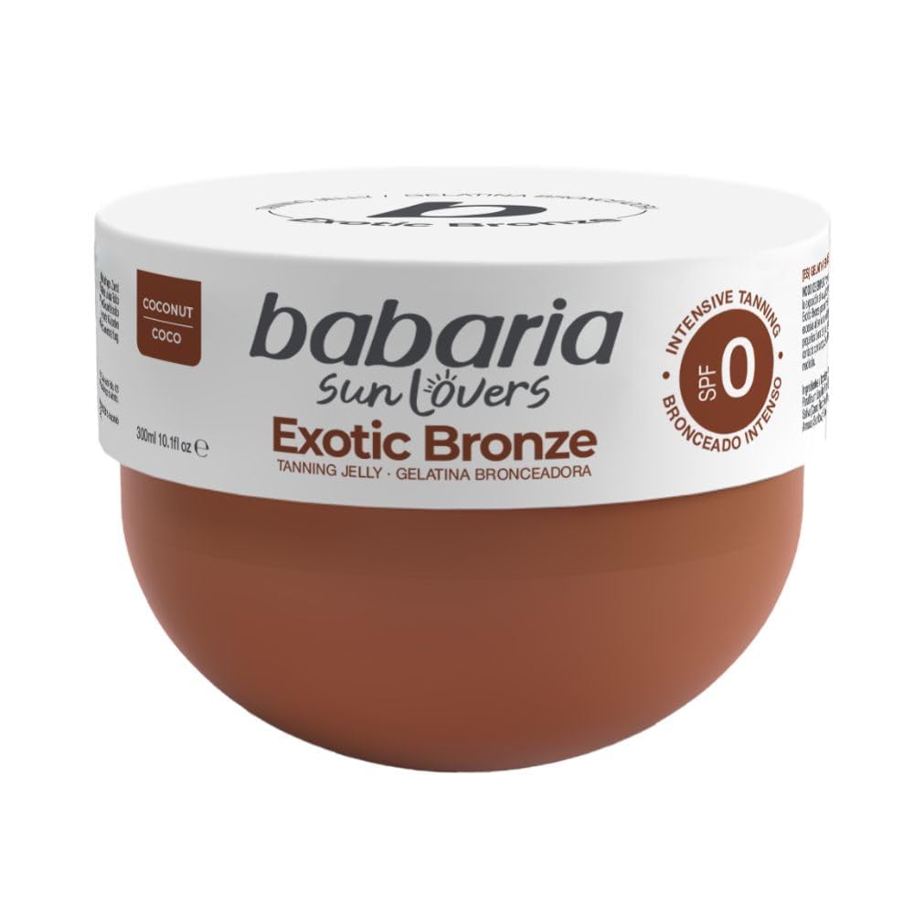 Babaria Selbstbräuner Gel Kokos – Bräunungsbeschleuniger ohne SPF