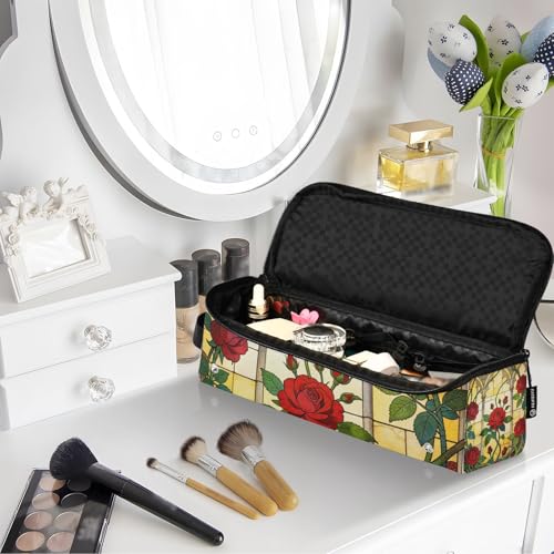 Bolsa de viaje para herramientas de cabello Hot Hair Tools con base resistente al calor, portátil y multifuncional para planchas, rizadores y cepillos miniatura 7