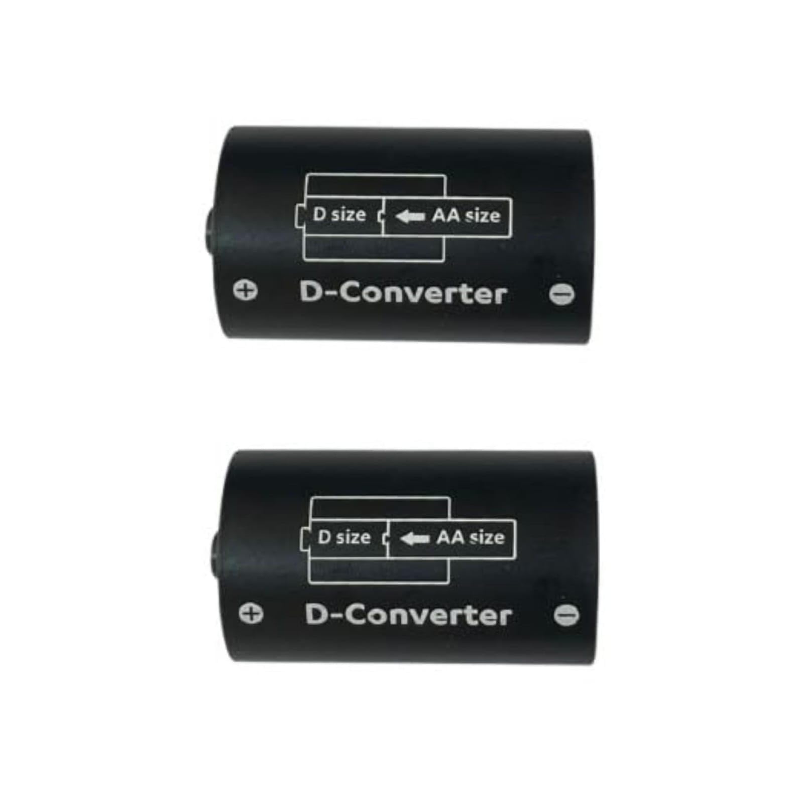Designed for Duracell Chhota Power D-Converter AA Size Adapter/Converter Black Case, (Pack of 2)-image-10