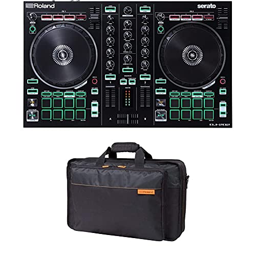 Controlador de DJ Roland DJ-202 con funda de transporte