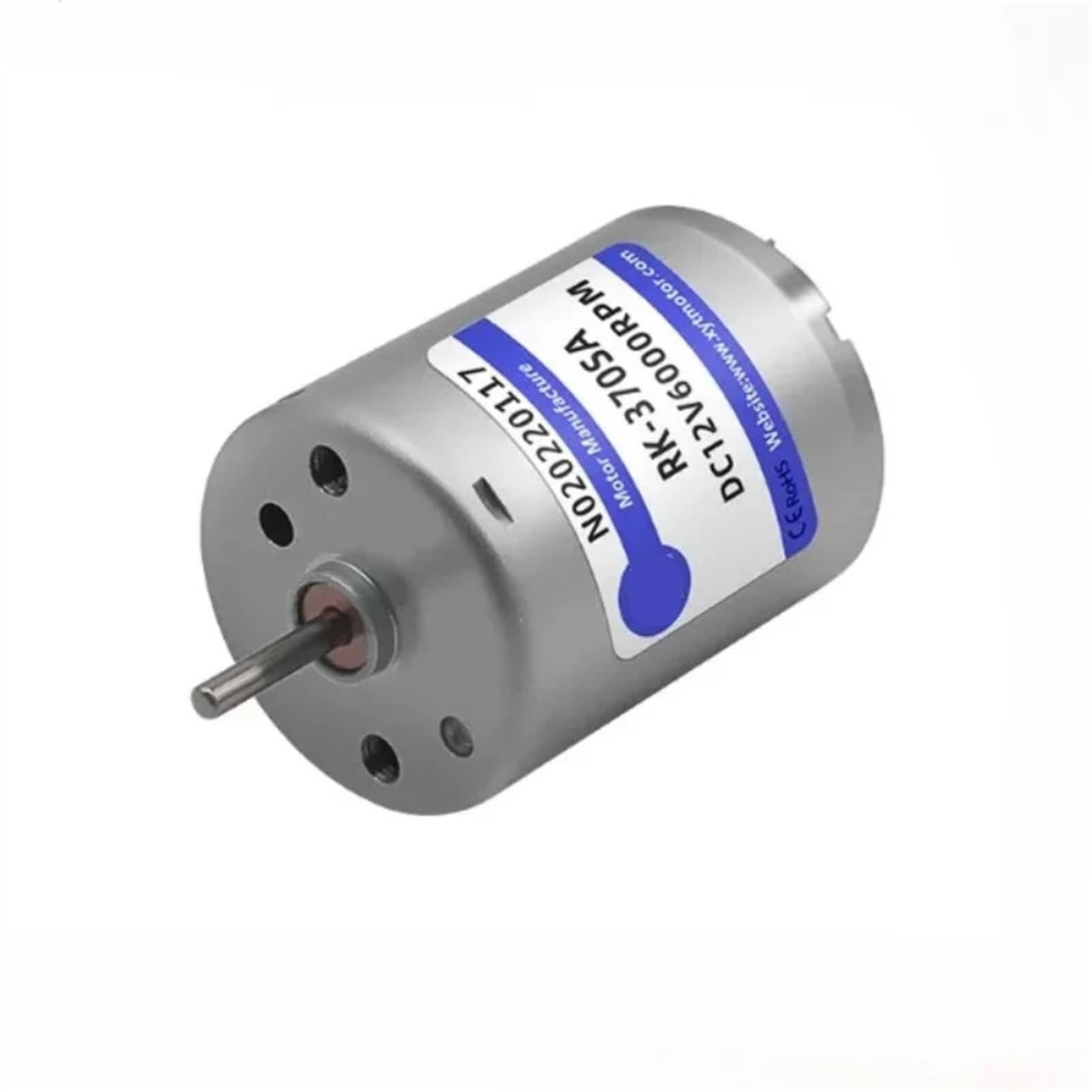 EKFBQBGW 1pcs RK-370 DC Deceleration electronic starter High Power High Speed Small electronic starter 6v12v24v electronic starter Long Life(6000RPM,6v)