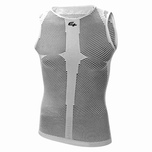 Sous maillot Gist sans manches blanc respirant pour évacuer la sueur L-XL
