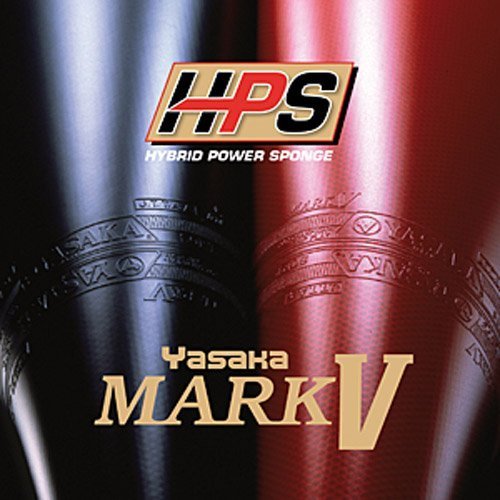 Gomma Da Ping Pong Yasaka Mark V Classica - Per Giocatori Aggressivi, Controllo 6, Velocit&agrave; 8+, Rotazione 9