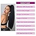 Wrap Drawstring 100 Human Hair Ponytail Extensions 18 Inch Afro Kinky Straight Italian Yaki Curly Top Closure Clip Ins Ponytail Human Hair Extensions for Black Women 120gram/set (18