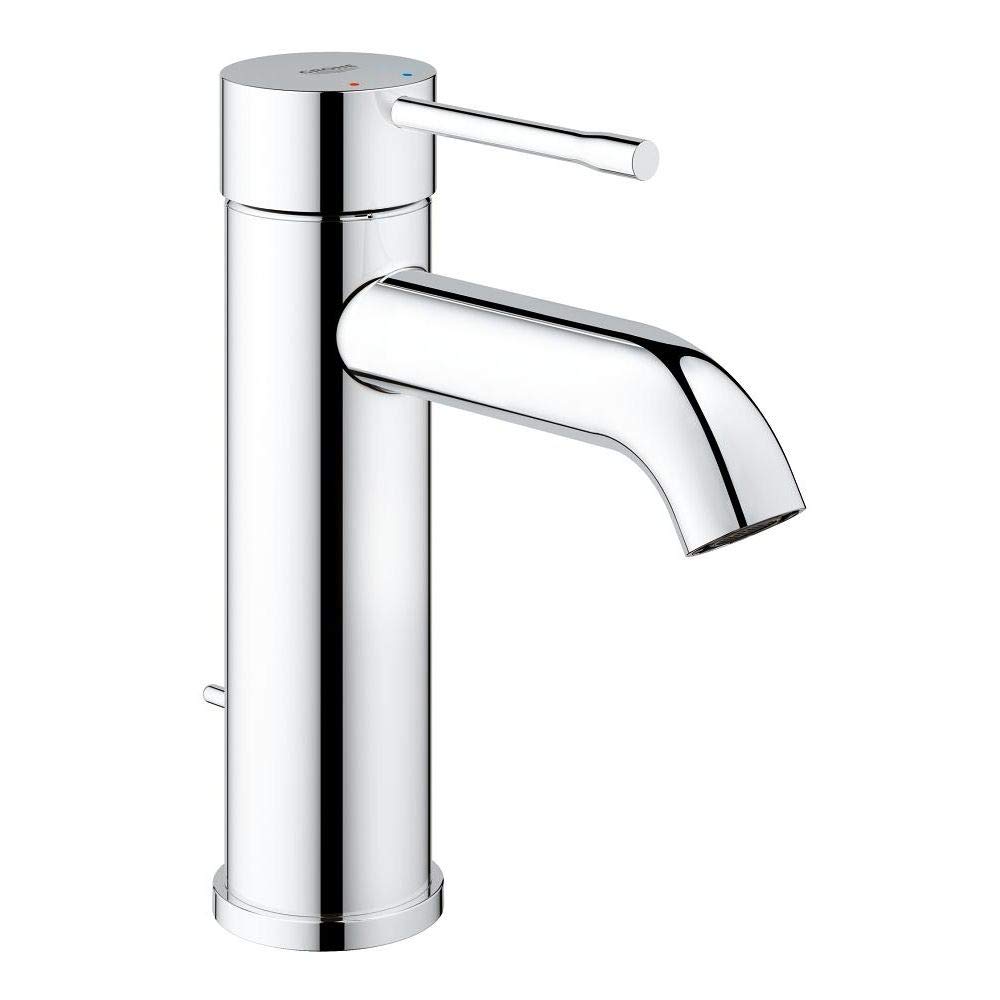 Essence Single-Lever Basin Mixer With Pop-Up Waste, Chrome, 23589001