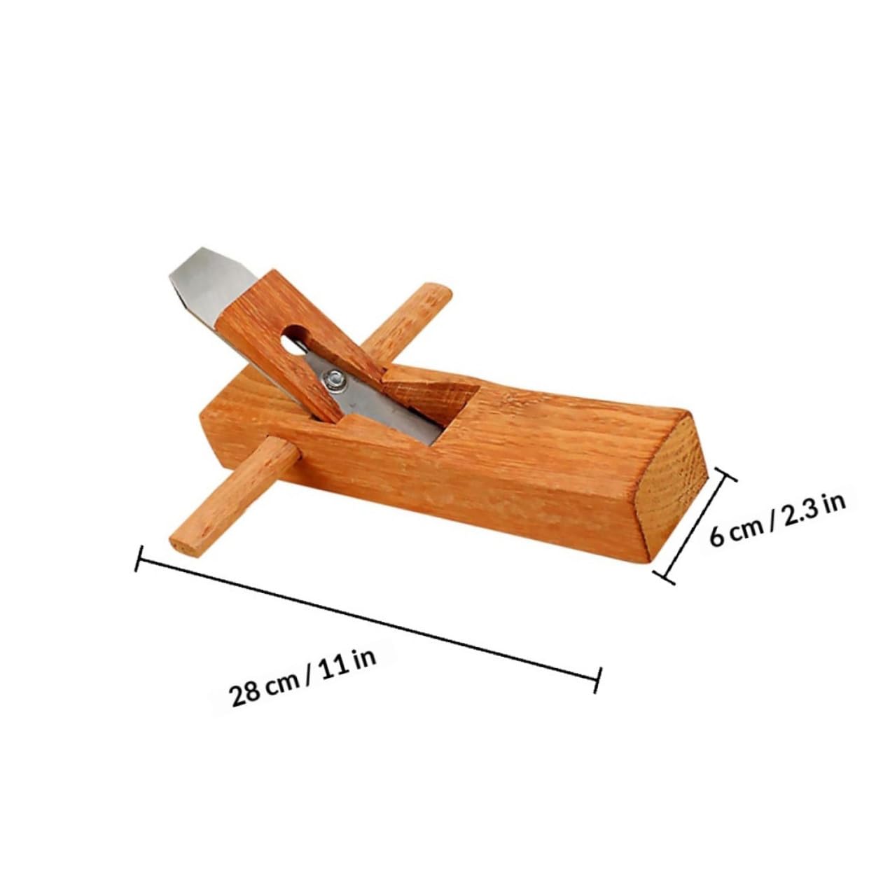 DOITOOL Cepilladora Manual de Madera para Carpintero Material Sintético Resistente y Diseño Cómodo, Herramienta Práctica para Trabajar Madera en Carpintería