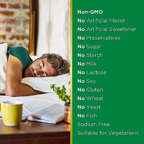 Nature's Bounty Melatonin 5mg Dual Spectrum, 100% Drug Free Sleep Supplement, Quick Release and Extended Release, Promotes Relaxation and Sleep Health, 60 Bi-Layer Tablets - Image 4