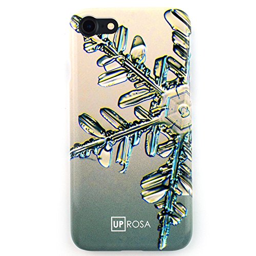 Coque iPhone 7 Crystal Flake transparente et rigide de protection