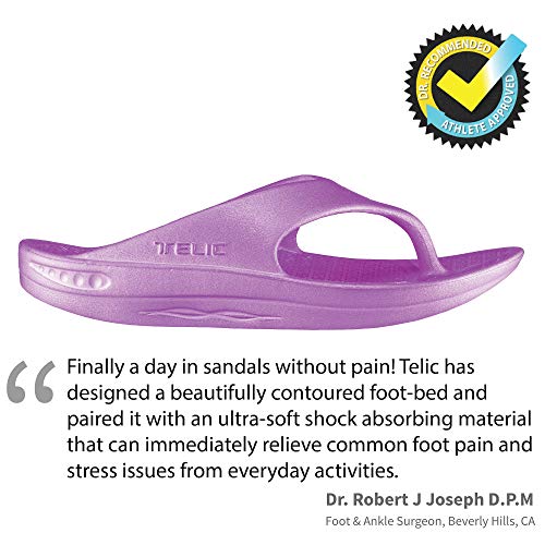 Image of Telic Unisex Adult Energy Flip Flop Arch Support Cushioned Sandals