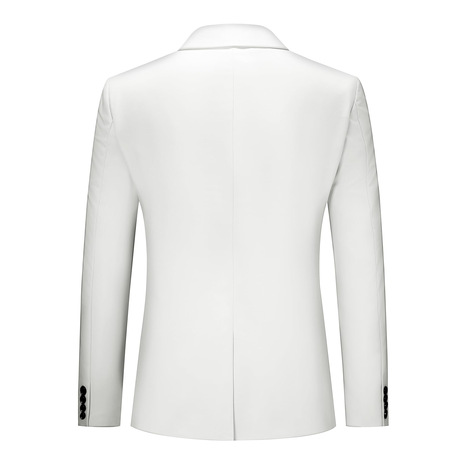 Allthemen Abito da Uomo in 3 Pezzi Slim Fit Completo da Sposa con Un Bottone Blazer da Abito per Lavoro Gilet Pantaloni per Matrimonio
