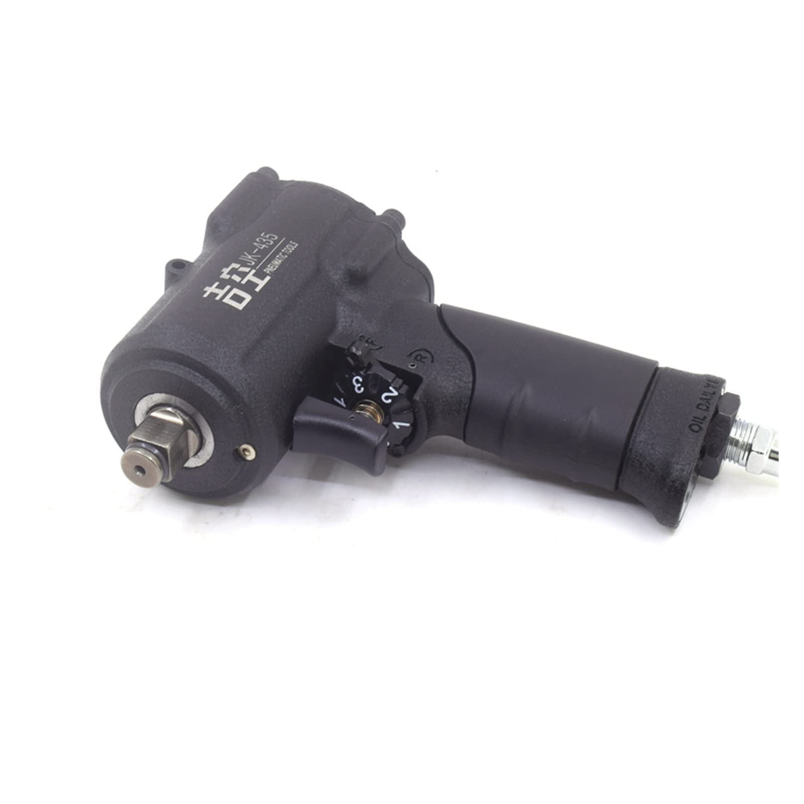 1/2 "pulgada llave de impacto neumática llaves de aire de servicio pesado llaves de reparación de automóviles de reparación de automóviles Jumbo Hammer Gun 61 0nm Retire las tuercas de los pernos