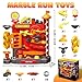 Marble Maze Challenge Toy for Kids Ages 5+, Marble Run Puzzle with 3 Control Levers, 7 Difficulty Levels & 6 Steel Balls Educational STEM Gift for Boys & Girls