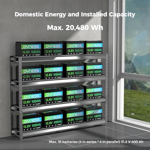 Image of Dyness 12V 100Ah LiFePO4 Lithium Battery BCI Group 31 with Low-Temp Protection, A+ Grade Cell Built-in 100A BMS, 12.8 Volt Lithium Battery Perfect for RV, Solar System, Off-Grid, Home Energy Storage
