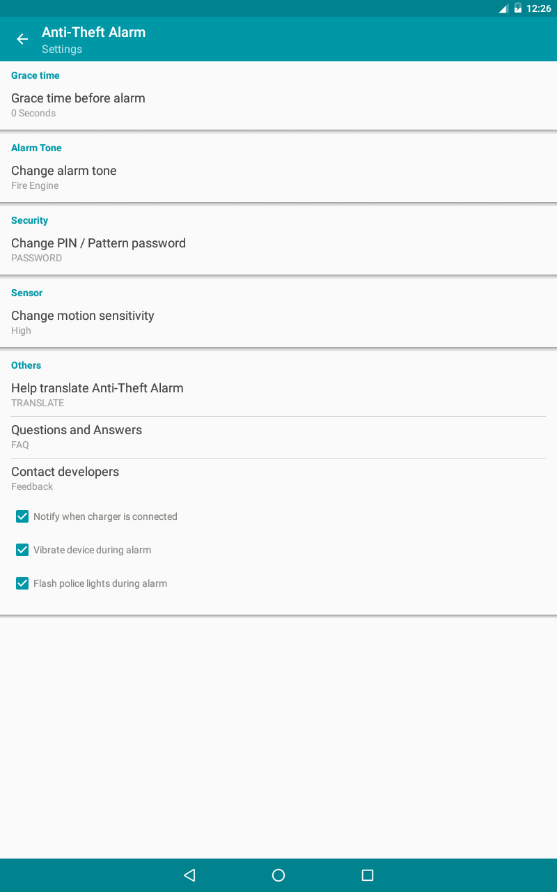 AntiTheft for Android
