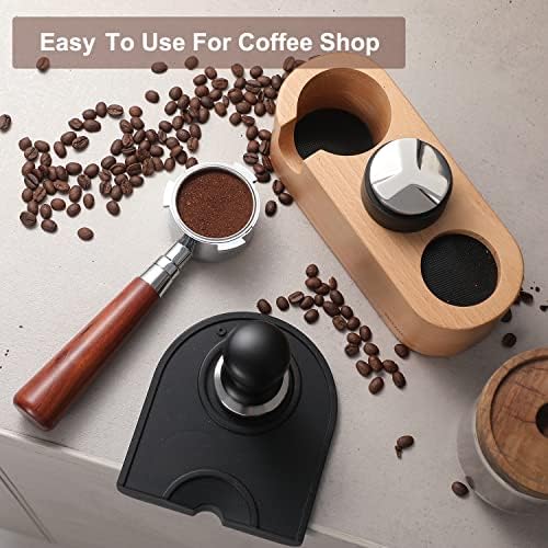 Coffee Distributor Coffee Tamper Coffee Distributor 51mm Coffee Tamper 51mm Coffee Distributor Tool Double-Head Coffee Distributor Espresso Distribution ToolMKL-double-51mm