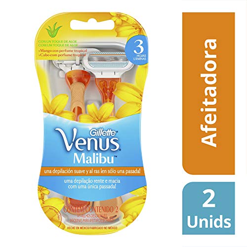 Aparelho de Depilação Gillette Venus Malibu com 2 Unidades, GILLETTE