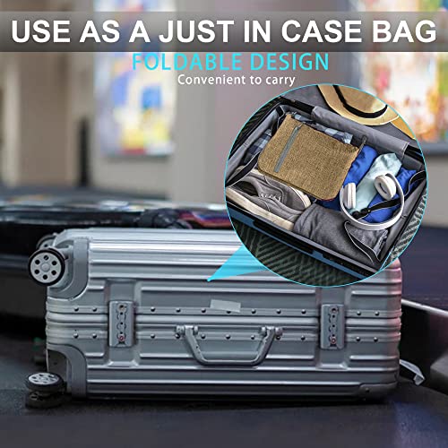 Image of Vomgomfom 65L /85L /115L Foldable Travel Duffle Bag with Shoe Compartment
