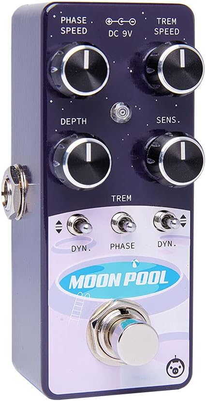 Pigtronix EMTP Moon Pool Tremvelope Phaser Guitar Pedal