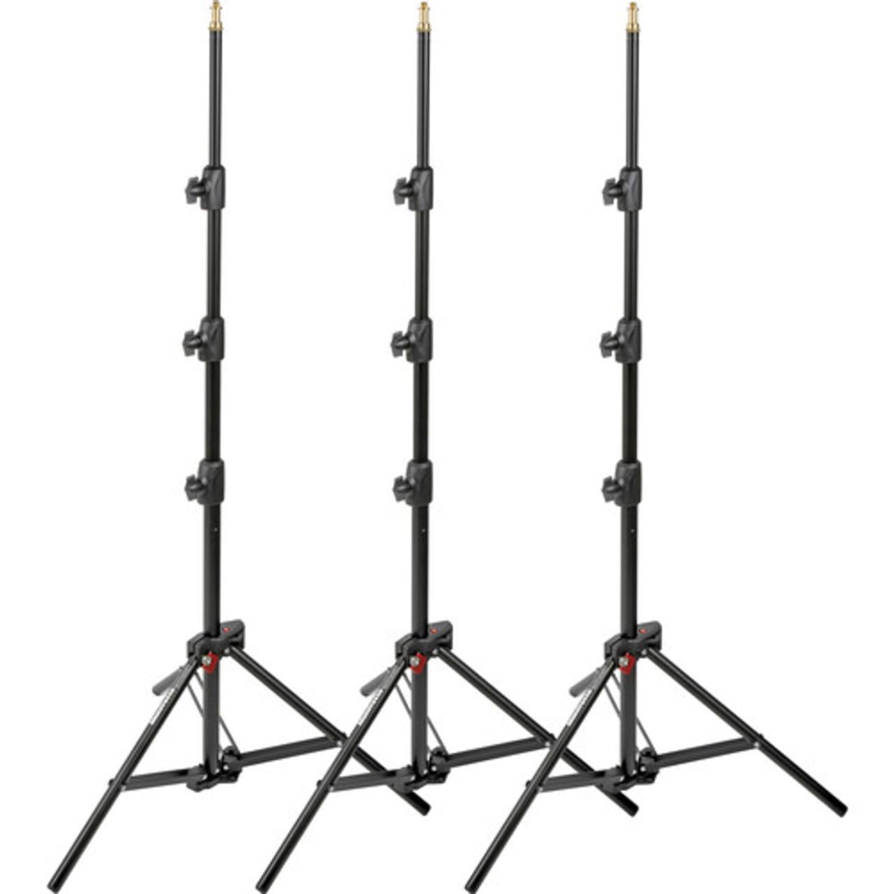 Manfrotto ALU AC Mini Compact Black (Pack of 3)