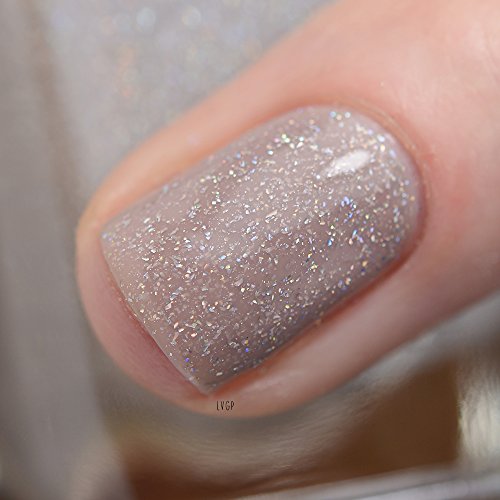 Image of ILNP Manor House - Taupe Holographic Sheer Jelly Nail Polish