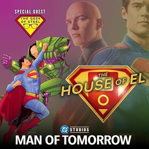 『The Man of Tomorrow with The Geek of Steel』のカバーアート