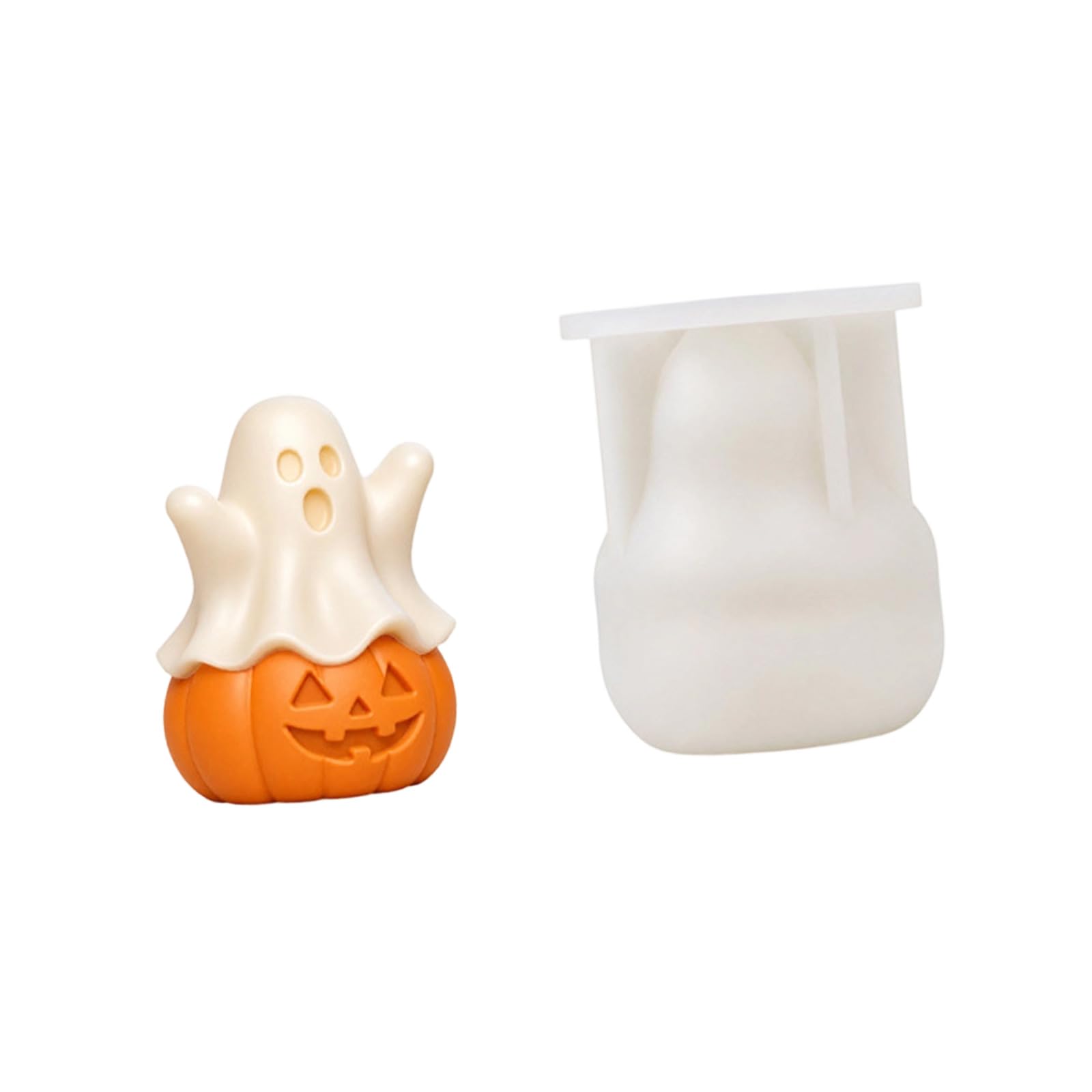 Pangboer A Halloween Casting Mold, Silicone Form For Wax Resin Plaster, Party Decor Display Project Id Use Halloween Mold Silicone Casting Wax Resin Plaster Seasonal Decor Easy Release