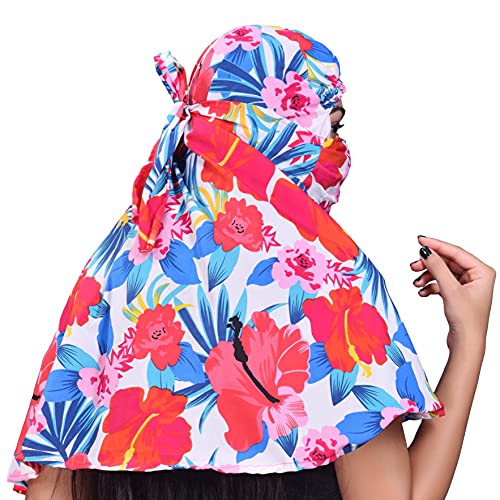 Image of Kavach Ready-to-wear Printed Fashionable full face covering comfortable soft Mask Scarf for pollution sun dust heat protection in summer