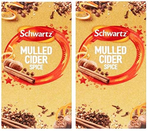 Schwartz Christmas Mulled Cider Spice (2 Boxes, Total 12 Sachets)
