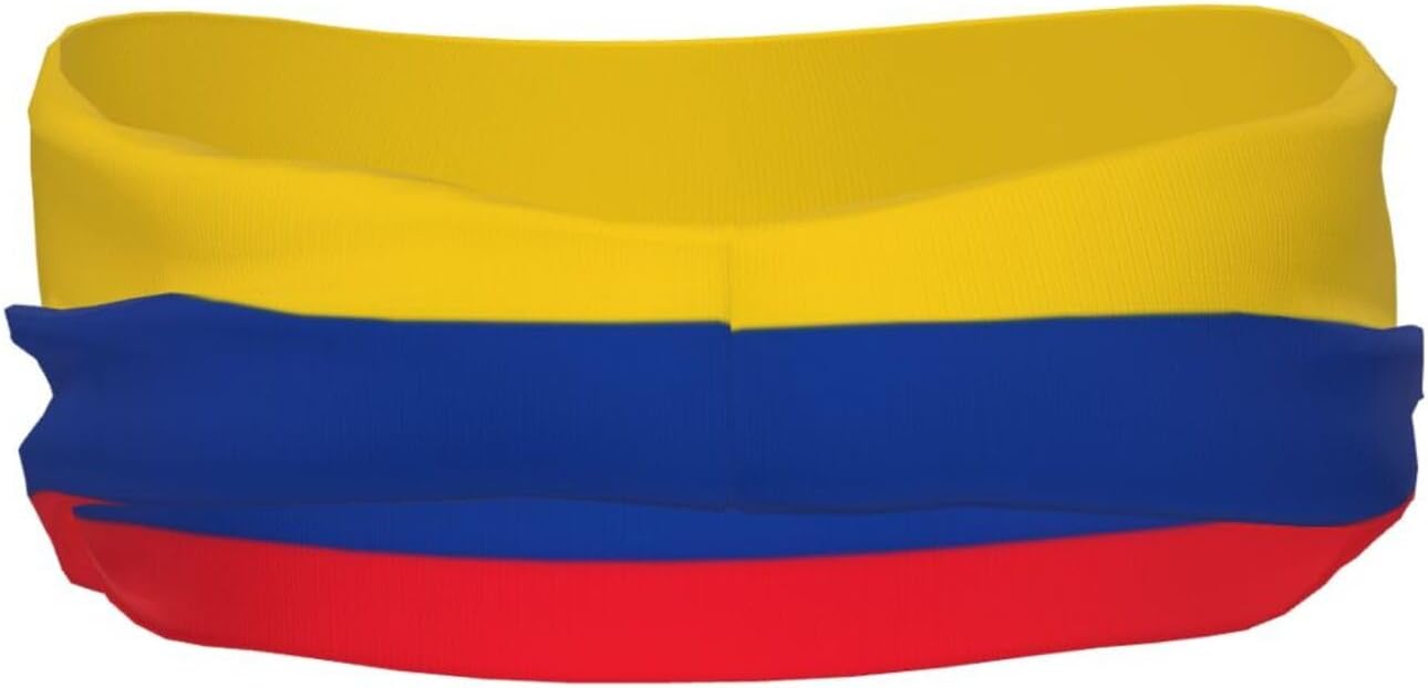 Cute Flag Headbands Women Men Flag Sweatband Sports Headband for Running, Cycling, Yoga Gym, Working Out - Image 3