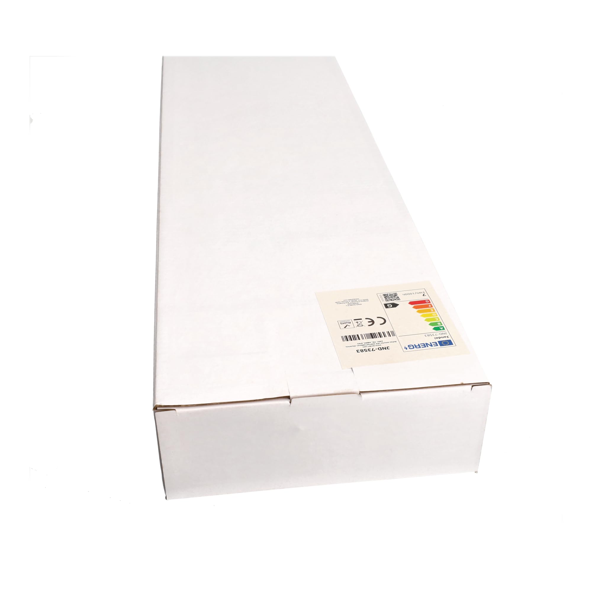 Jandei - Baliza LED Exterior 7W 240V IP65, Poste de Aluminio Negro 60cm, Luz Cálida 3000K, Lámpara de Jardín, Camino y Terraza, Caminos, Iluminación Nocturna (1)
