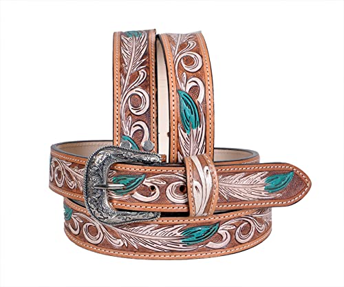 Western Genuine Leather Belt For Men and Women 30HQ009