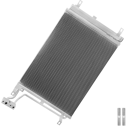Image of Air Conditioning A /C Condenser Compatible with Jeep Wrangler 2018-2021 Gladiator 2020-2021# 30132, CN30132PFC, 68314789AA, 68314789AB, 68314789AC