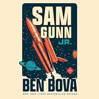 Sam Gunn Jr. Audiolibro Por Ben Bova arte de portada