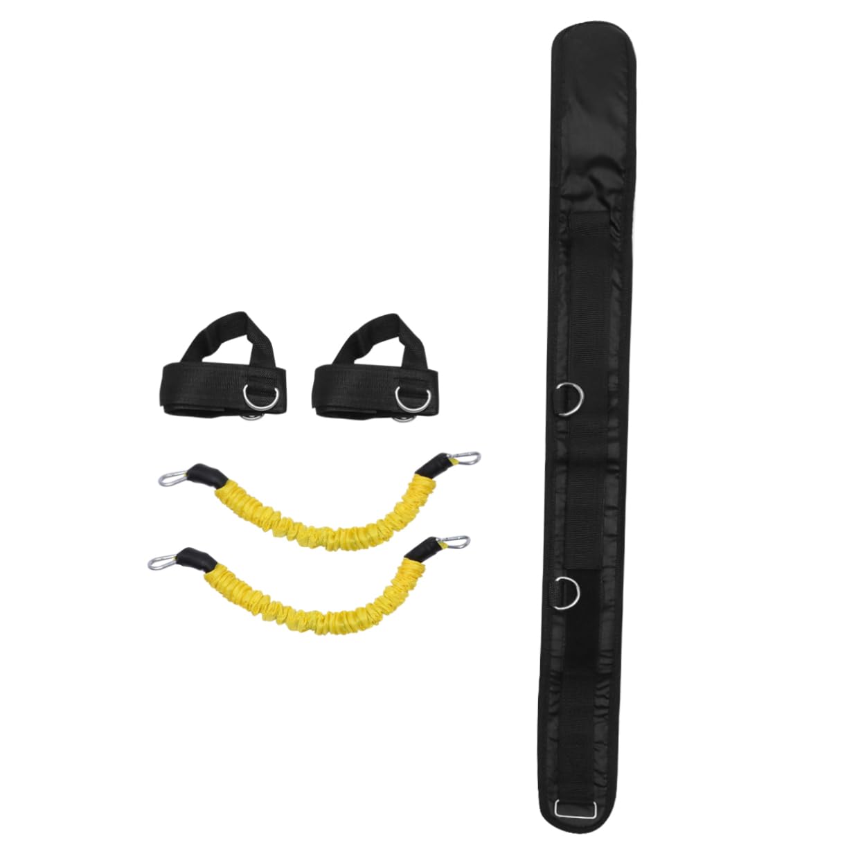 Mikikit 1 set Fasce Elastiche per Allenamento delle per Squat Profondi Accessori per Palestra Compatti e Pratici per Esercizi Ristrutturazione