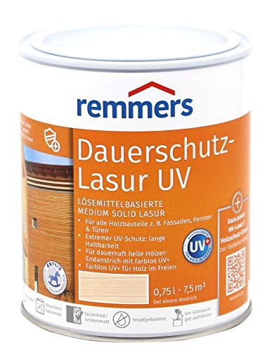 Preisvergleich Produktbild Remmers Dauerschutz-Lasur UV (750 ml, weiß)