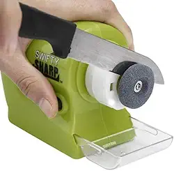 Afiador De Facas E Tesoura Amolador De Ferramentas Brocas Profissional Manual Portátil