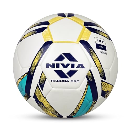 Nivia Rabona Pro Football, 32 Panel, Glossy TPU Stitched, Suitabl...