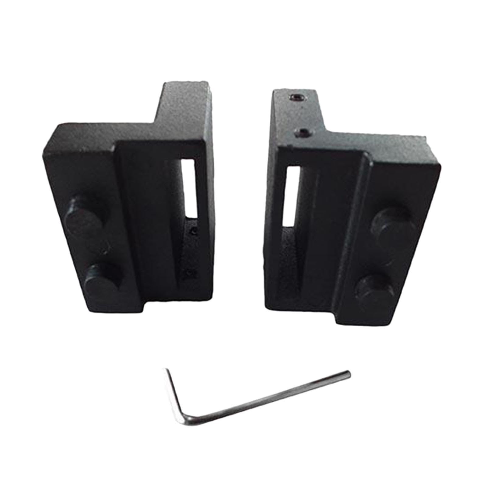 Qlecxzi Flat Barn Door Roller Track Ster Set Ensures Doors Stay In Place