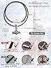 FaithHeart Viking Thors Hammer Pendant Necklace, Men's Stainless Steel Nordic Mjolnir Pendant Strong Leather Rope Necklaces, Viking Jewelry for Dad Husband #5