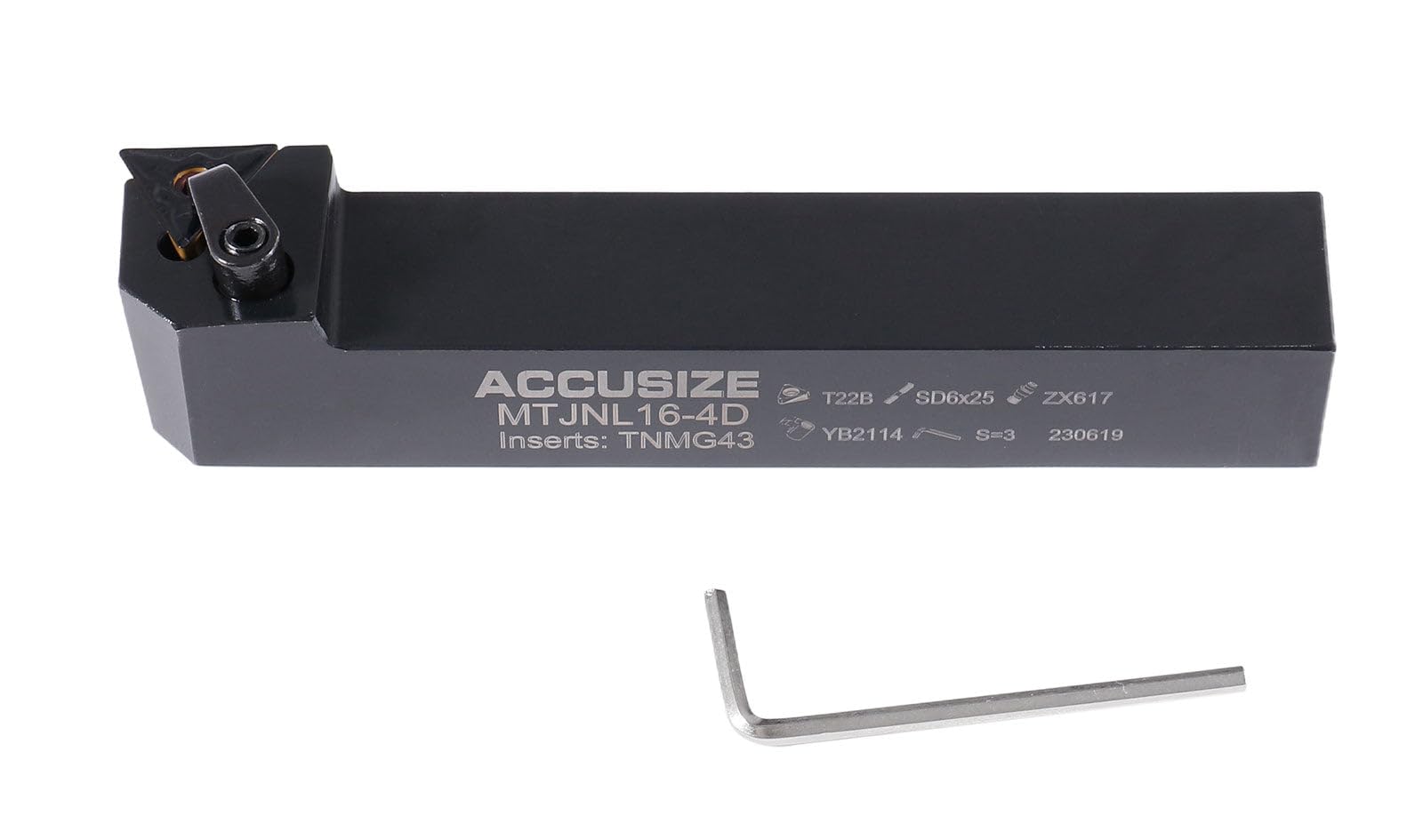 Accusize Indexable Tool Holder, 3/4" x 5", RH, 2312-5008 — Amazon image 10