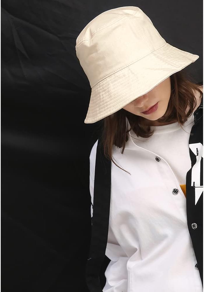 Malaxlx Unisex Bucket Hat Beach Sun Hat Aesthetic Fishing Hat for Men Women Teens, Reversible Double-Side-Wear - Image 2