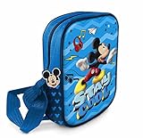 Correa ovalada. Star Licensing Disney Michey Bolsa Messenger, 20 cm, multicolor