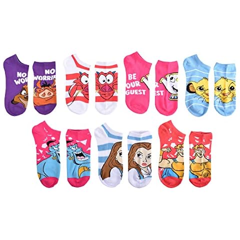 Disney Women's 90s Character Show Socks Pack Cover