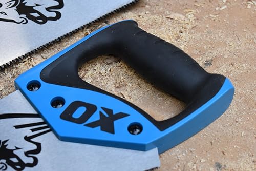 OX Pro 350mm Toolbox Hand Saw – Double Ground Fine Cutting Blade | Ergonomic Handle | Built-in Angle Guide | Model OX-P135635 5 OX Pro 350mm Toolbox Hand Saw – Double Ground Fine Cutting Blade | Ergonomic Handle | Built-in Angle Guide | Model OX-P135635 - Image 5