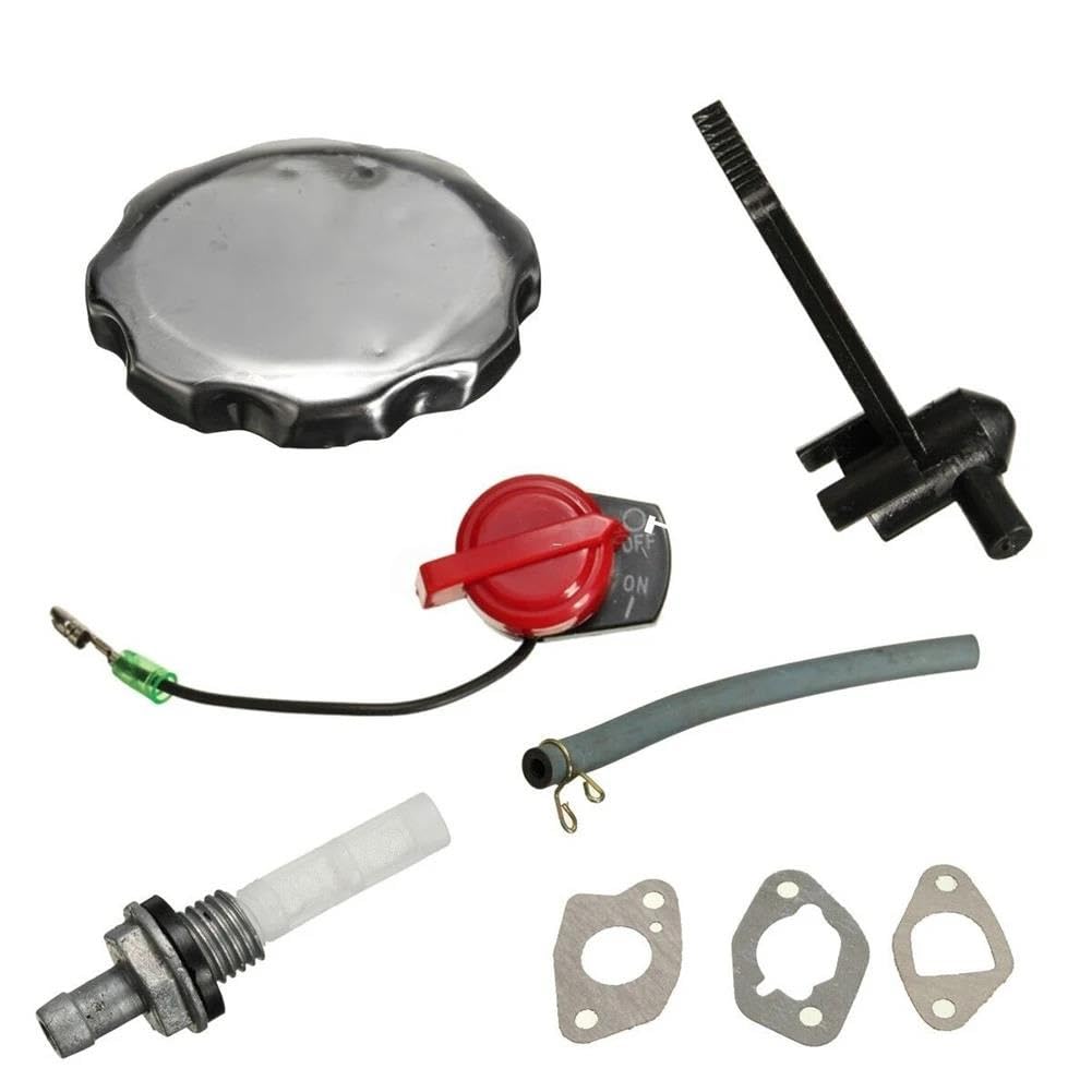 Juego De Filtros Combustible Carb para Gx120 GX140 Gx160 GX168 GX180 Gx200 Filtro Combustible Carburador Metal Y Plástico Tanque Combustible